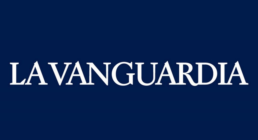 Logotipo de La Vanguardia, medio que ha publicado una nota de prensa de NTY.